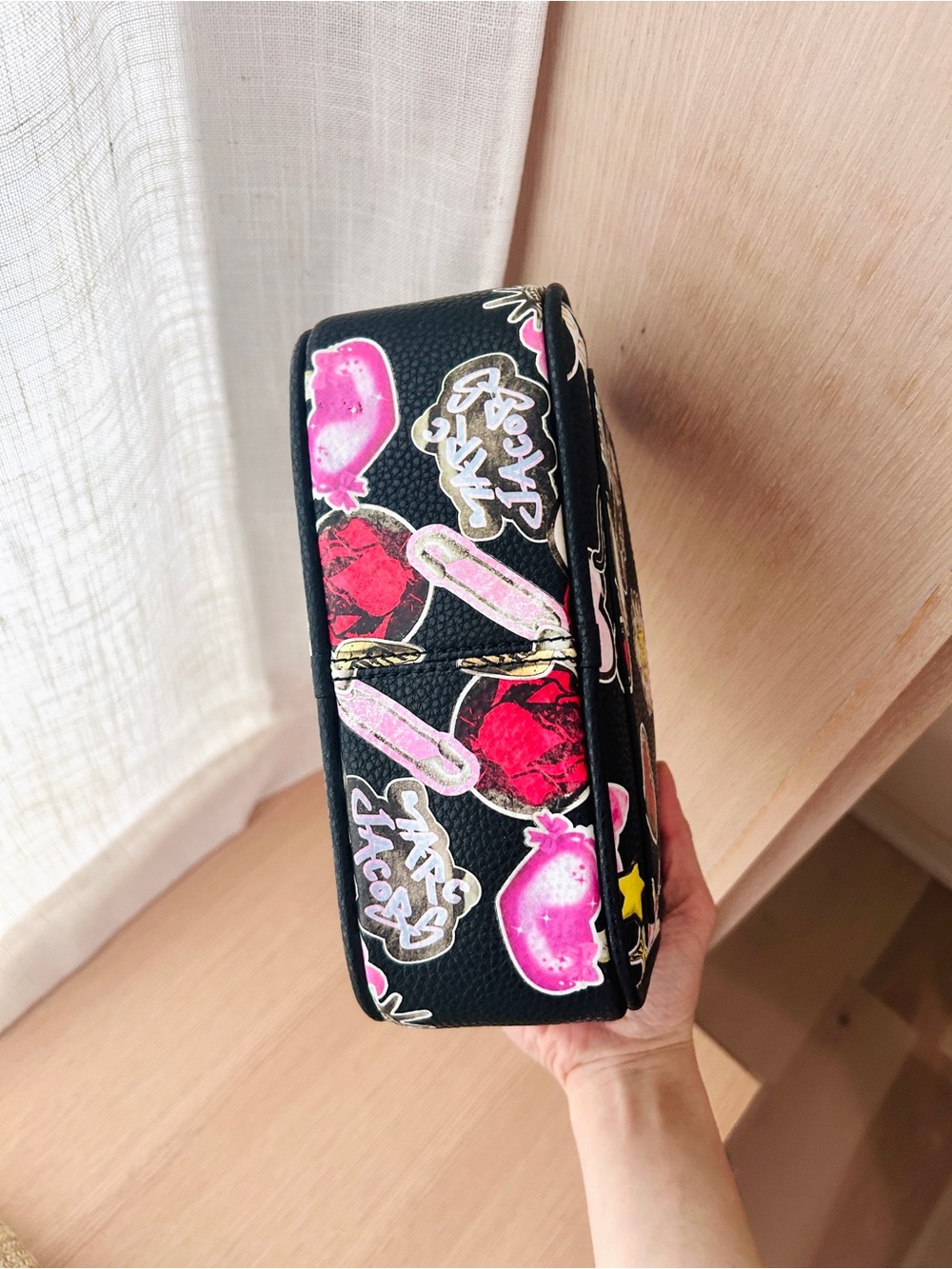 NWT🐭Marc Jacobs Sticker Bold Flash Camera Bag Crossbody Black y2k Gifts - Picture 7 of 9